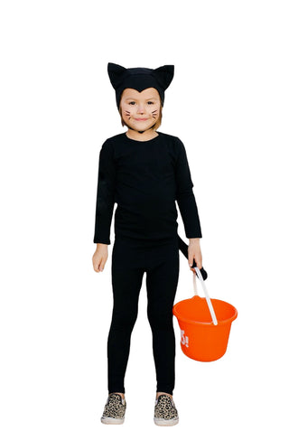 Black Cat Pajama Costume