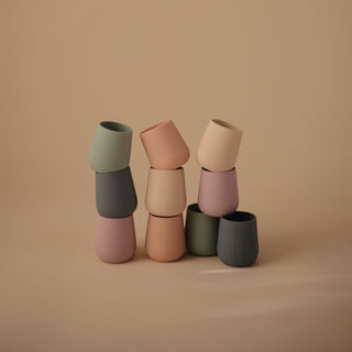 Silicone Starter CupSilicone Starter CupMushieColor: Tradewinds