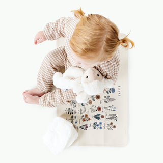 Wholesale Micro Changing Mat Micro Gathre Color: Ivory