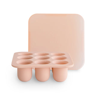 Fresh Food Feeder Freezer TrayBaby Food TrayMushieColor: Blush