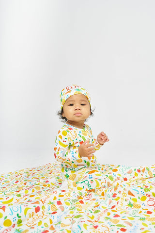 Fruit of the Spirit PJ Footed Onesie BambooOnesieHoly PalsSize: 0-3M