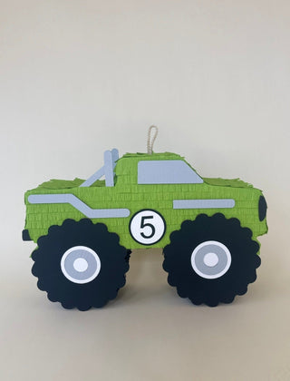 🛻 Monster Truck Piñata – Handmade Monster Truck Party Decoration & Candy Holder Piñata mamaspinatas