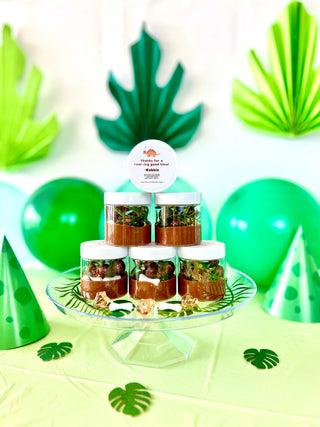 Dinosaur Play Dough Party Favors for Kids Sensory Activity Bin Playful Little Minds Select Desired Quantity of Jars: 8 I would like: Generic Birthday Label That Matches Theme