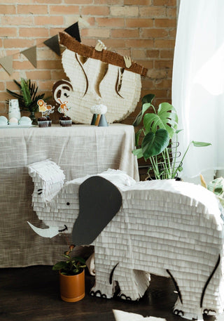Grand Elephant Piñata - A Majestic Touch to Your Safari Adventure Party! mamaspinatas