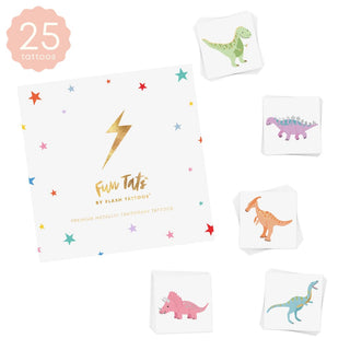 Dinosaur Variety Temporary Tattoos Set Party Tats Flash Tattoos
