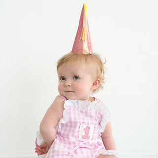 Baby Girl Smocked First Birthday Bubble Girl Bubble Seven Lantern Lane Size: 12M