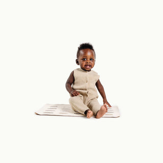 Wholesale Micro Changing Mat Micro Gathre Color: Ivory