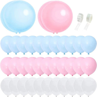 Baby Riddle Gender Reveal Balloon Arch Garland Kit | Baby Riddle