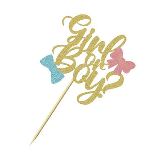 Baby Riddle Gender Reveal Cake Topper | Baby Riddle
