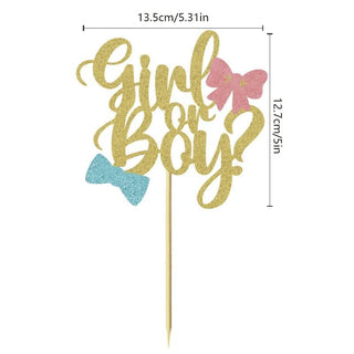 Baby Riddle Gender Reveal Cake Topper | Baby Riddle