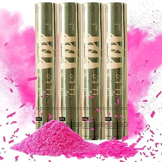 Gender Reveal Confetti CannonsBaby RiddleSelect the Color: Pink