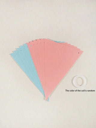 Gender Reveal Pennant Banner Baby Riddle