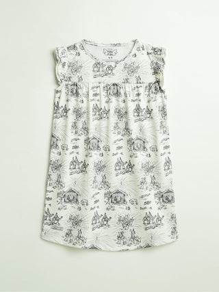 O Little Town of Bethlehem Nightgown PJ Girls Polyester Nightgown Holy Pals Size: 2-3