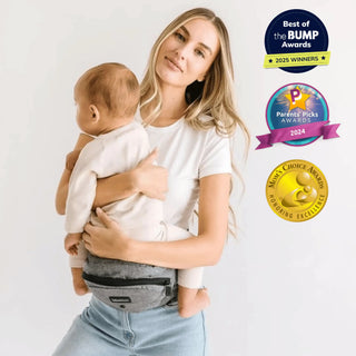 The Tushbaby Hip Carrier Baby & Toddler Tushbaby Color: Grey Design: Tushbaby