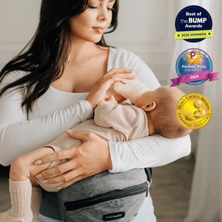 The Tushbaby Hip Carrier Baby & Toddler Tushbaby Color: Grey Design: Tushbaby