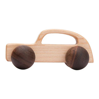 Montessori Educational Smooth Maple Wood Toy Cars RYAN AND REMI Color: E