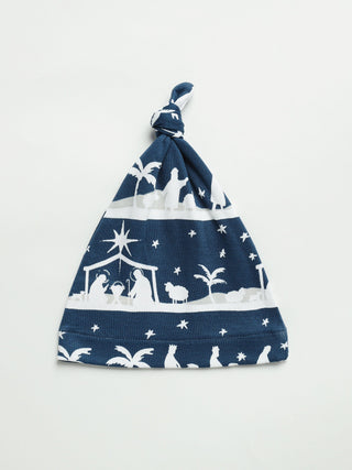 Starry Night Knotted Hat Cotton Accessories Holy Pals Size: NB-03M