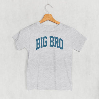 Big Bro Blue Arch Tee (Kids) POD - Apparel Ivy + Cloth Style: Toddler Tee Color: Heather Size: 2T