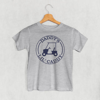 Daddy's Lil' Caddy Tee (Kids) POD - Apparel Ivy + Cloth Style: Toddler Tee Color: Heather Size: 2T