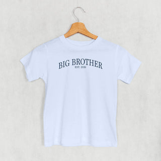 Big Brother Est 2026 Tee (Kids) POD - Apparel Ivy + Cloth Style: Toddler Tee Color: Light Blue Size: 2T