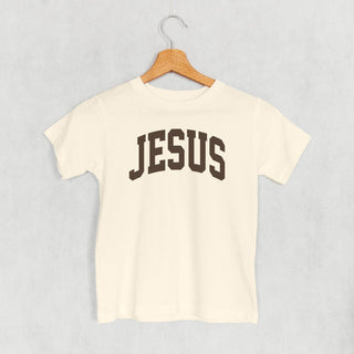 Jesus Arch Tee (Kids) POD - Apparel Ivy + Cloth Style: Toddler Tee Color: Natural Size: 2T