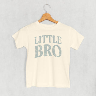 Little Bro Distressed Tee (Kids) POD - Apparel Ivy + Cloth Style: Toddler Tee Color: Natural Size: 2T