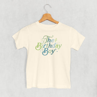 The Birthday Boy Lightning Bolts Tee (Kids) POD - Apparel Ivy + Cloth Style: Toddler Tee Color: Natural Size: 2T