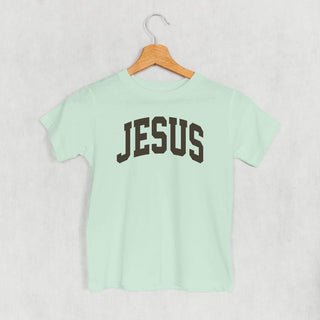 Jesus Arch Tee (Kids) POD - Apparel Ivy + Cloth Style: Toddler Tee Color: Sage Size: 2T