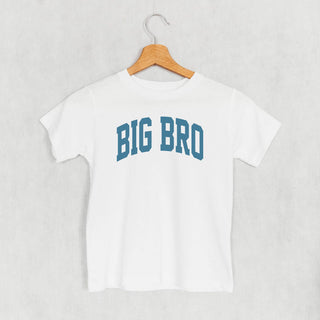Big Bro Blue Arch Tee (Kids) POD - Apparel Ivy + Cloth Style: Toddler Tee Color: White Size: 2T