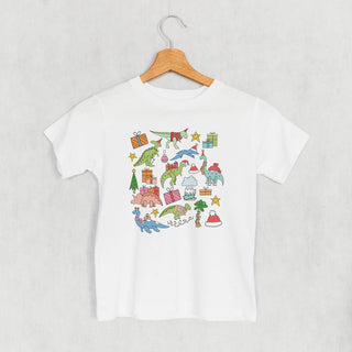 Christmas Dinosaur Collage (Kids)
