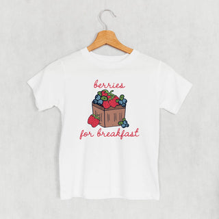 Berries For Breakfast Tee (Kids) POD - Apparel Ivy + Cloth Style: Toddler Tee Color: White Size: 2T