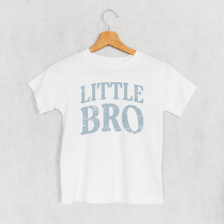 Little Bro Distressed Tee (Kids) POD - Apparel Ivy + Cloth Style: Toddler Tee Color: White Size: 2T