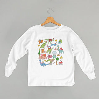 Christmas Dinosaur Collage (Kids)