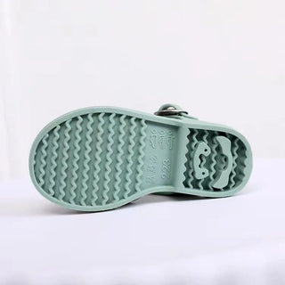 Roman Kids' Barefoot Jelly Sandals | Waterproof & Wide Toe Box Jelly Sandal ozznekshoes Shoe size: 6 Color: Blue