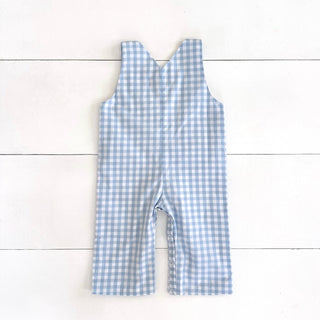 Baby Boy First Birthday Smocked Birthday Jon Jon Boy Overall Seven Lantern Lane Size: 12M