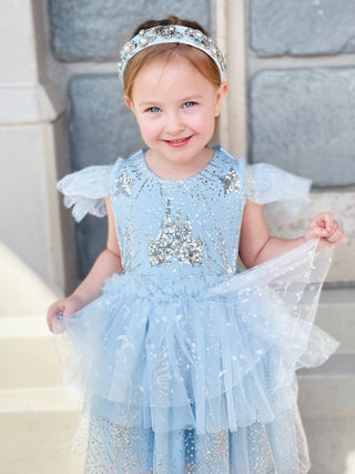 Little Princess Girls Tulle Dress Girls Dress Charlies Project Kids SIZE: 12-18M