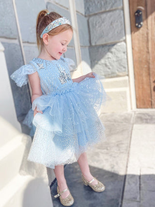 Little Princess Girls Tulle Dress Girls Dress Charlies Project Kids SIZE: 12-18M