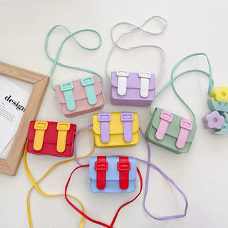 Pre-Order Mini Color Pop Satchel Bag – Fun, Stylish Crossbody for Kids accessories ozznekshoes Color: Pink Age group: Kids