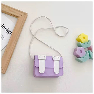 Pre-Order Mini Color Pop Satchel Bag – Fun, Stylish Crossbody for Kids accessories ozznekshoes Color: light Purple Age group: Kids