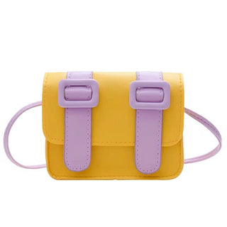 Pre-Order Mini Color Pop Satchel Bag – Fun, Stylish Crossbody for Kids accessories ozznekshoes Color: Yellow Age group: Kids