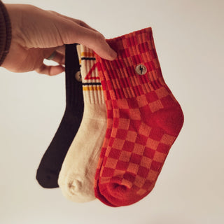 3-Pack Socks - Retrograde LITTLE RAD THINGS Size: Small Toddler (1-3T)
