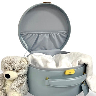 HeyPeacock Signature Keepsake Boxes - Gray Keep HeyPeacock Color: Blue