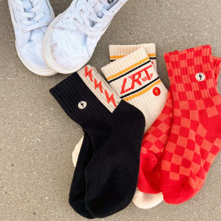 3-Pack Socks - Retrograde LITTLE RAD THINGS Size: Small Toddler (1-3T)