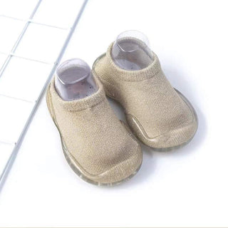 Organic Cotton Barefoot Sock Shoes for Babies & Toddlers – Clear Sole Gripper Sock Shoes ozznekshoes Size: 6 - 12 Months Color: Pink