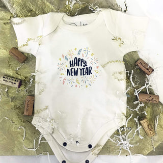 graphic bodysuit | happy new yearbodysuitsFinn + EmmaColor: DefaultSize: 0-3M