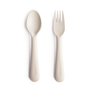 Dinnerware Fork and Spoon SetDinnerwareMushieColor: Ivory