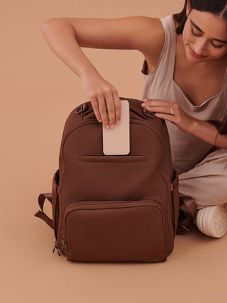 Classic Diaper Backpack - Espresso Classic Backpack JuJuBe