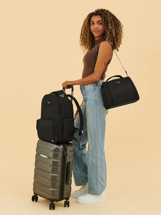Classic Diaper Backpack - Black Classic Backpack JuJuBe