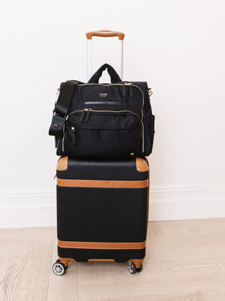Satchel Diaper Bag - Black Satchel JuJuBe