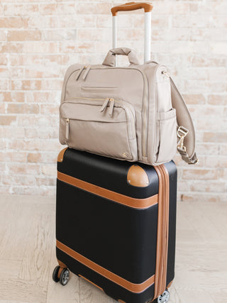 Satchel Diaper Bag - Taupe Satchel JuJuBe